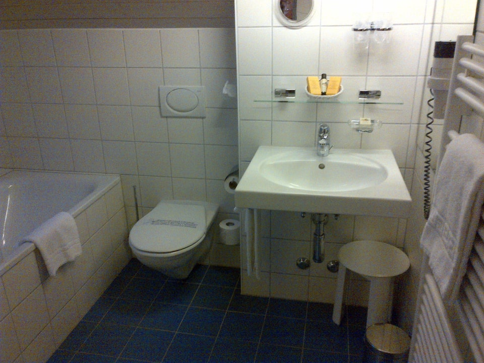 Helles Badezimmer Hotel Le Funi