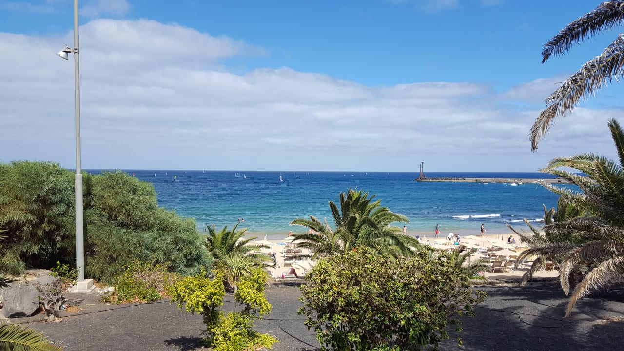 Ausblick Aufs Meer Hotel H10 Suites Lanzarote Gardens Costa Teguise