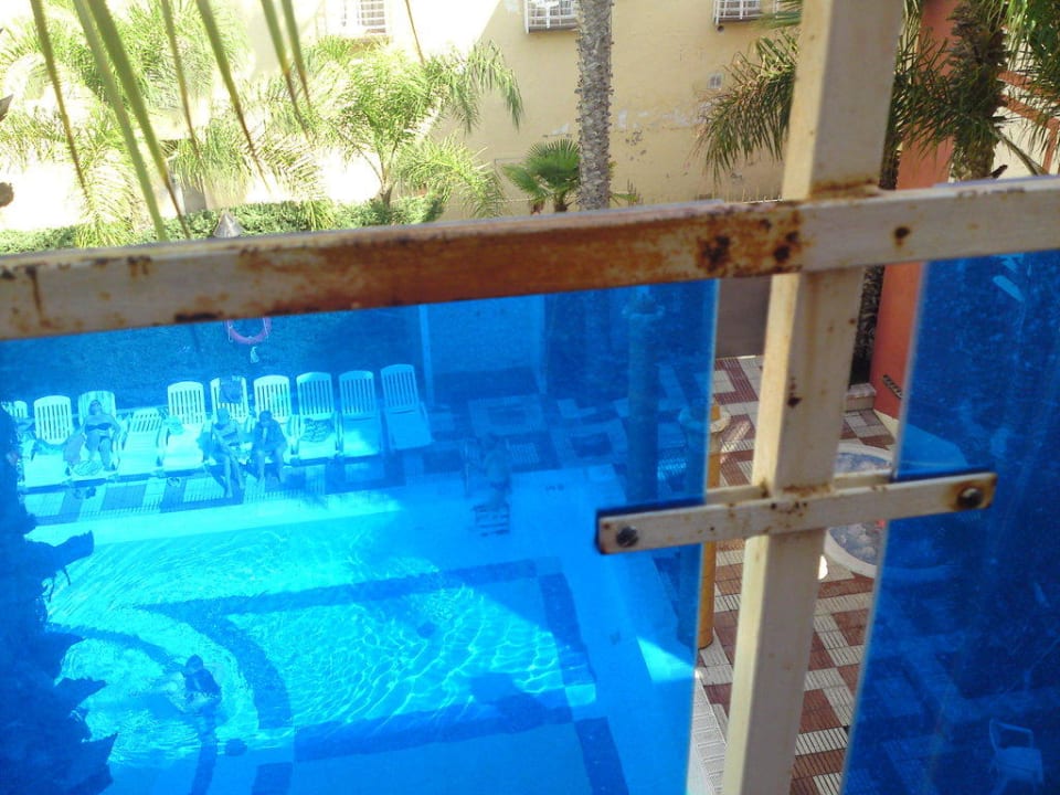 Balkongeländer Cleopatra Spa Hotel