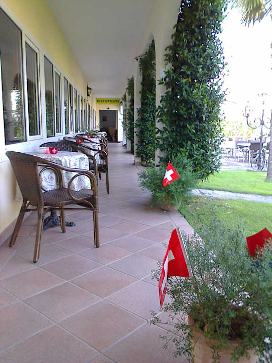 Gartenrestaurant Hotel Albergo Mimosa