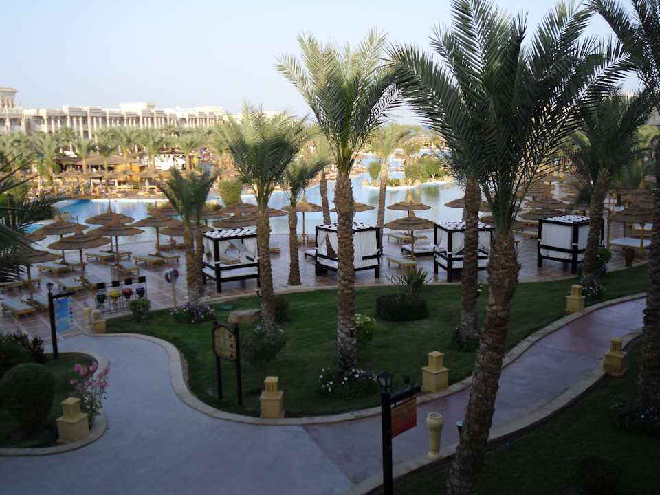 Blick von oben Pickalbatros Palace Resort