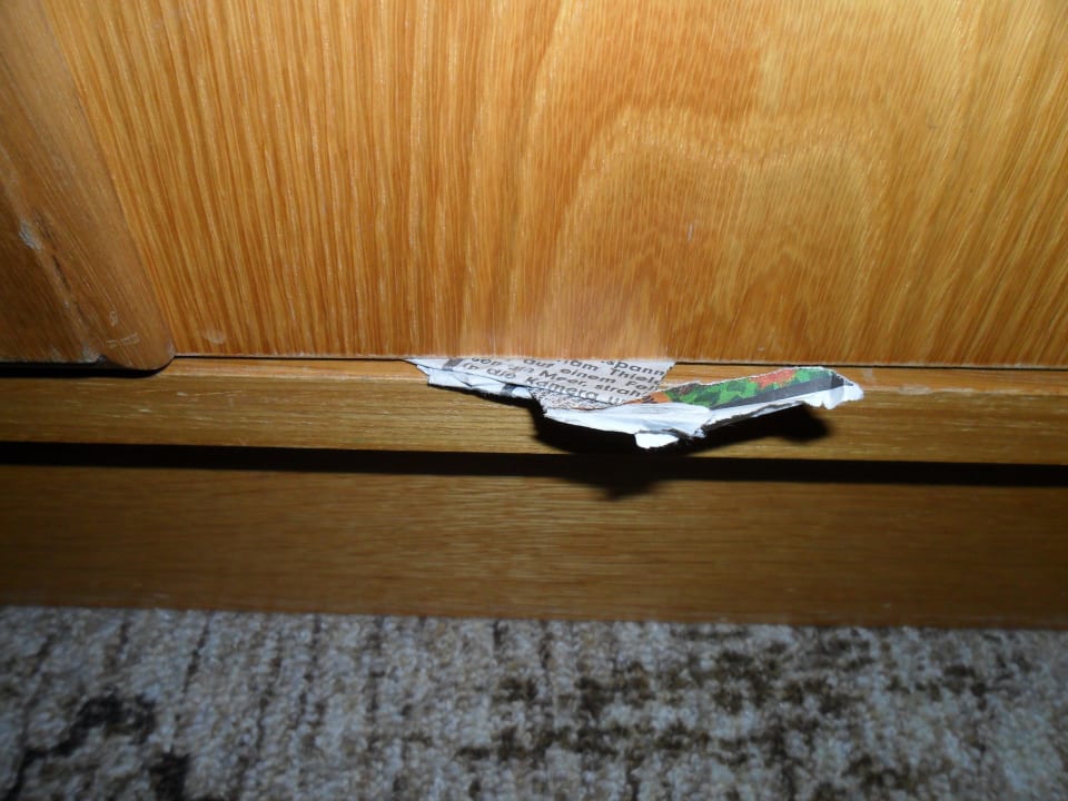 Prov. Türverriegelung Schrank Zimmer 13 Hotel Schäfflerstubn