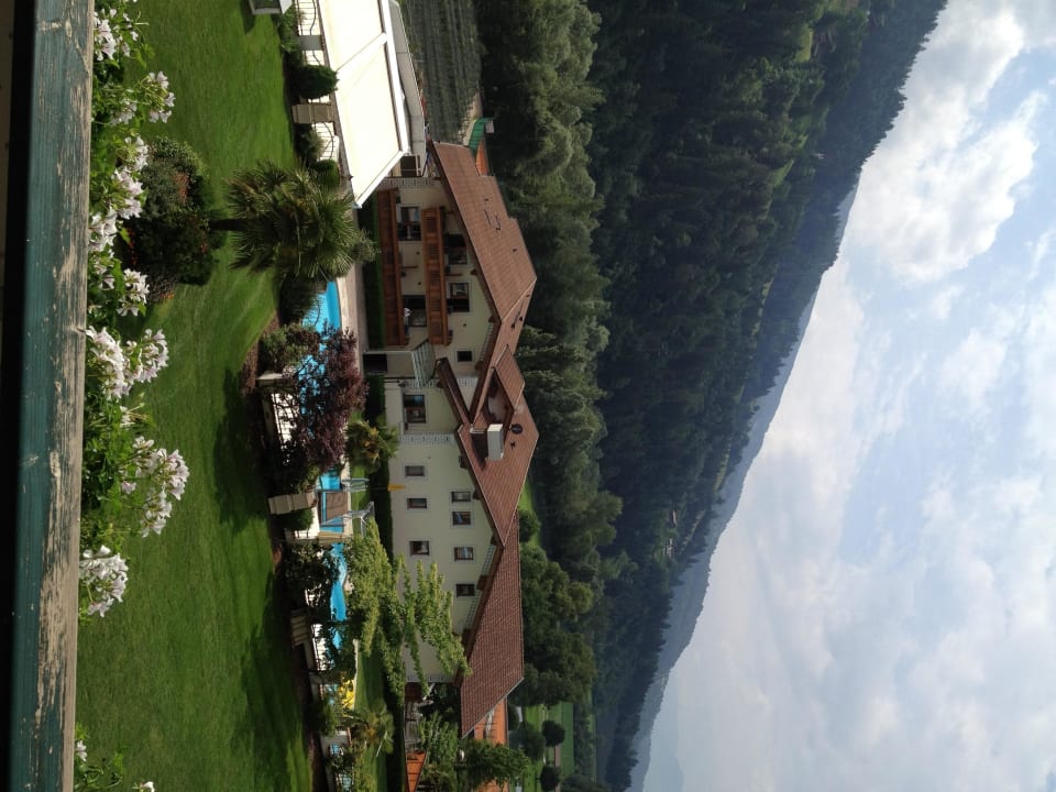 Blick vom Balkon Quellenhof Luxury Resort Passeier
