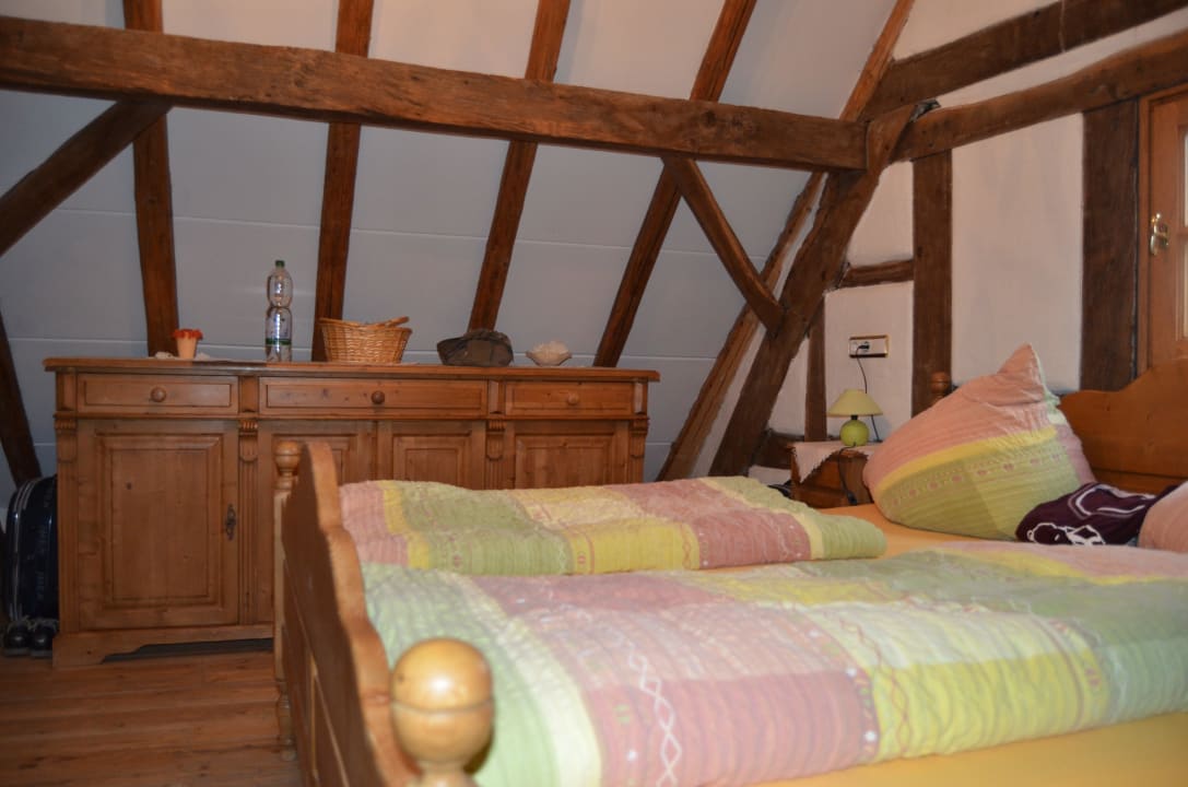 Großes Schlafzimmer Eifel-Hotel Historische Wassermühle