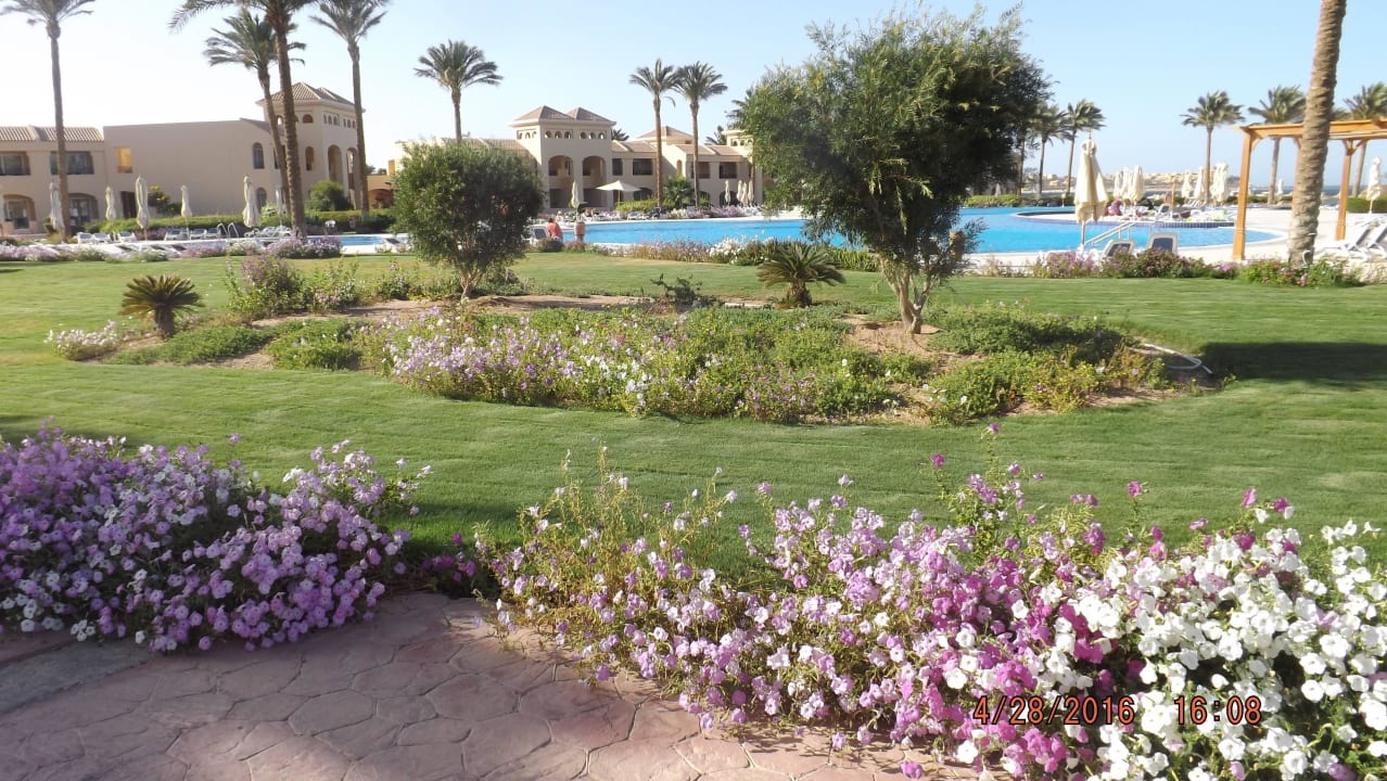 Schöne Gartenanlage Cleopatra Luxury Resort Makadi Bay