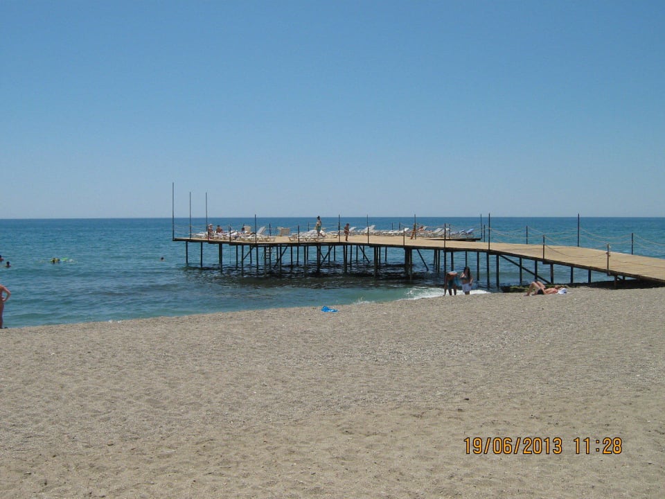 Eigener Strandabschnitt Hotel Titan Select