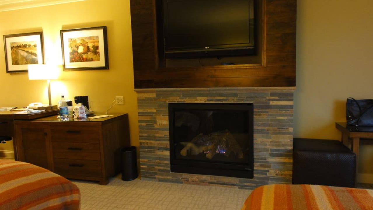 Kamin & Fernseher Hotel Abrego