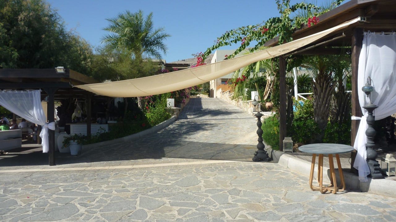 Viel Platz in der Anlage Aquagrand Artistic Luxury Beach Resort - Adults only