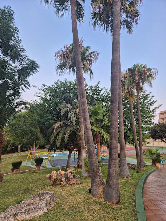 Gartenanlage Hotel Club Cala Romani