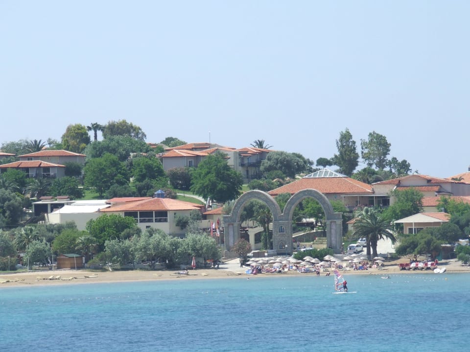 Anlage vom Wasser aus Club Resort Atlantis