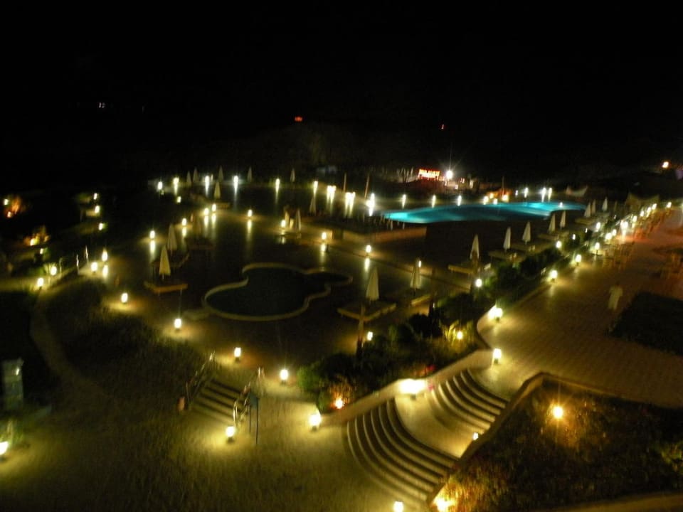 Bei Nacht schön beleuchtet Siva Golden Bay Makadi