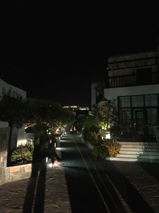 Hotelanlage bei Nacht Hersonissos Maris