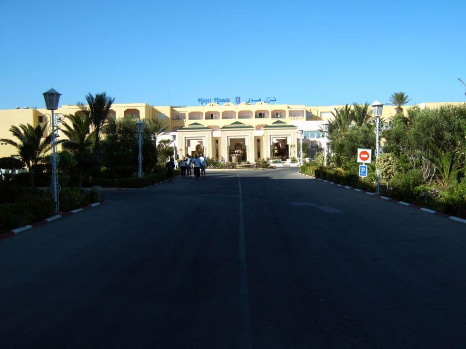 Hotelzufahrt Houda Golf & Beach Club