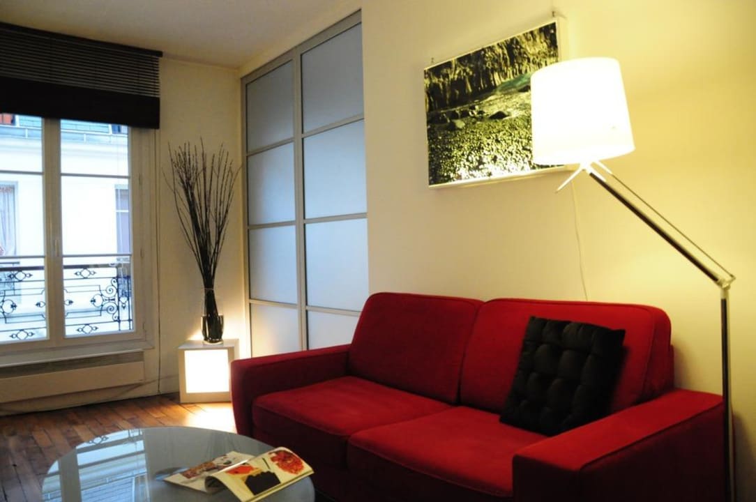 Living room Apartment Canal Saint Martin