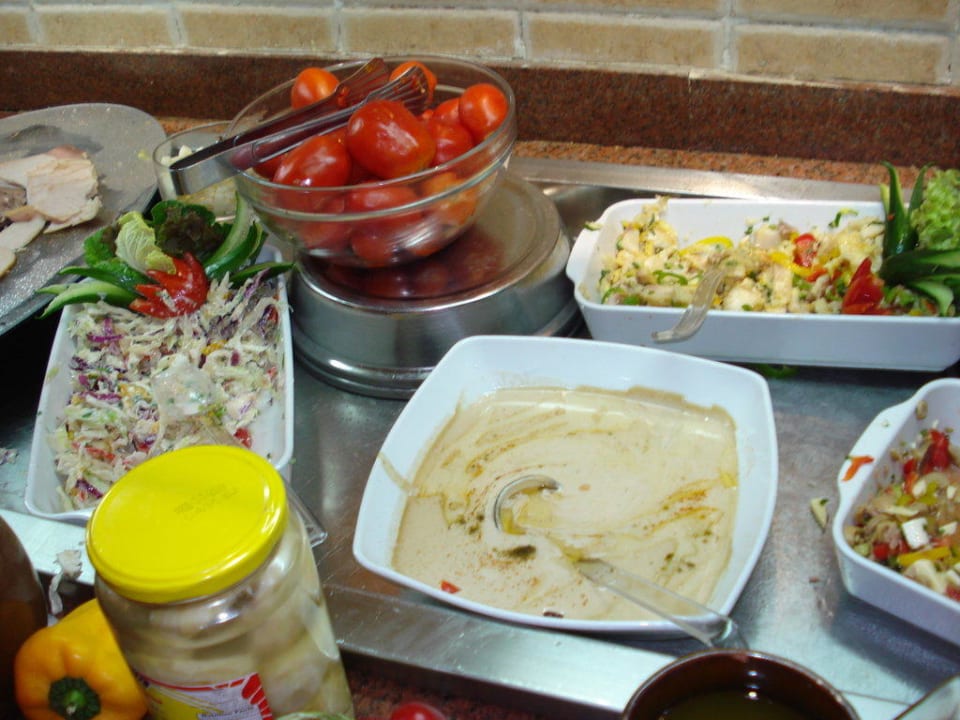 Liebloses Salatbüffet Pickalbatros Alf Leila Wa Leila Resort - Neverland Hurghada