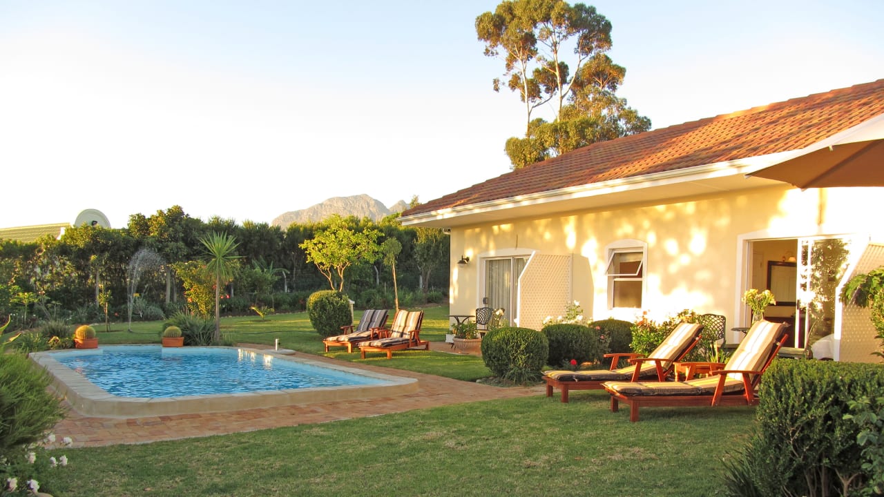 Gartenanlage Bed & Breakfast Somerset Sights