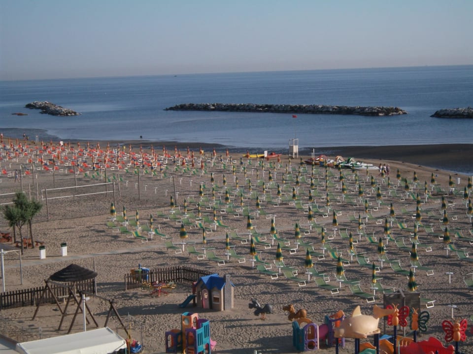 Blick vom balkon Hotel Eden