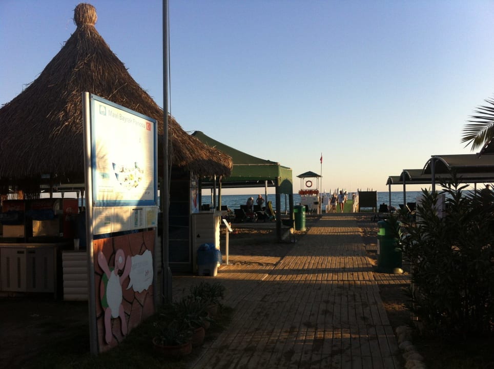 Zugang Strand Belek Beach Resort Hotel
