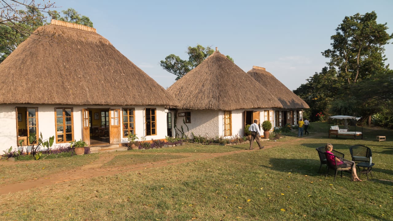 Gartenanlage Hotel Ndali lodge