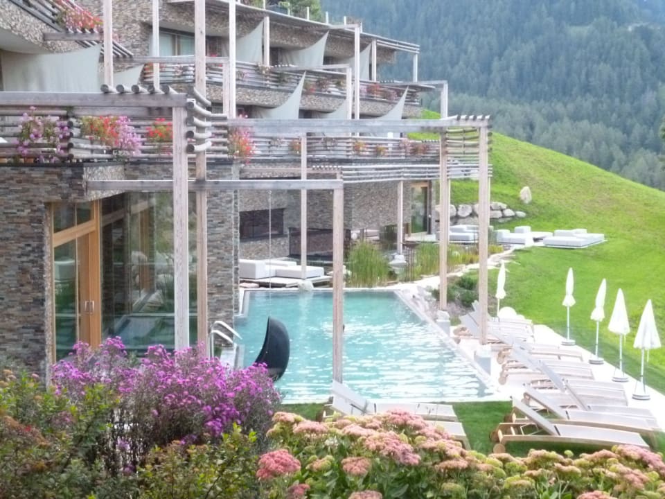 Blick auf den Wellnessbereich Valentinerhof vita vital hotel