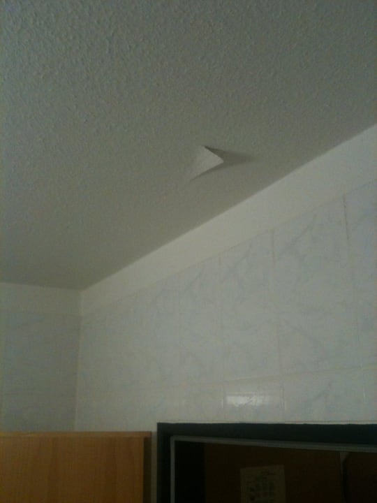 Tapete an der Decke Hotel Arvena Kongress