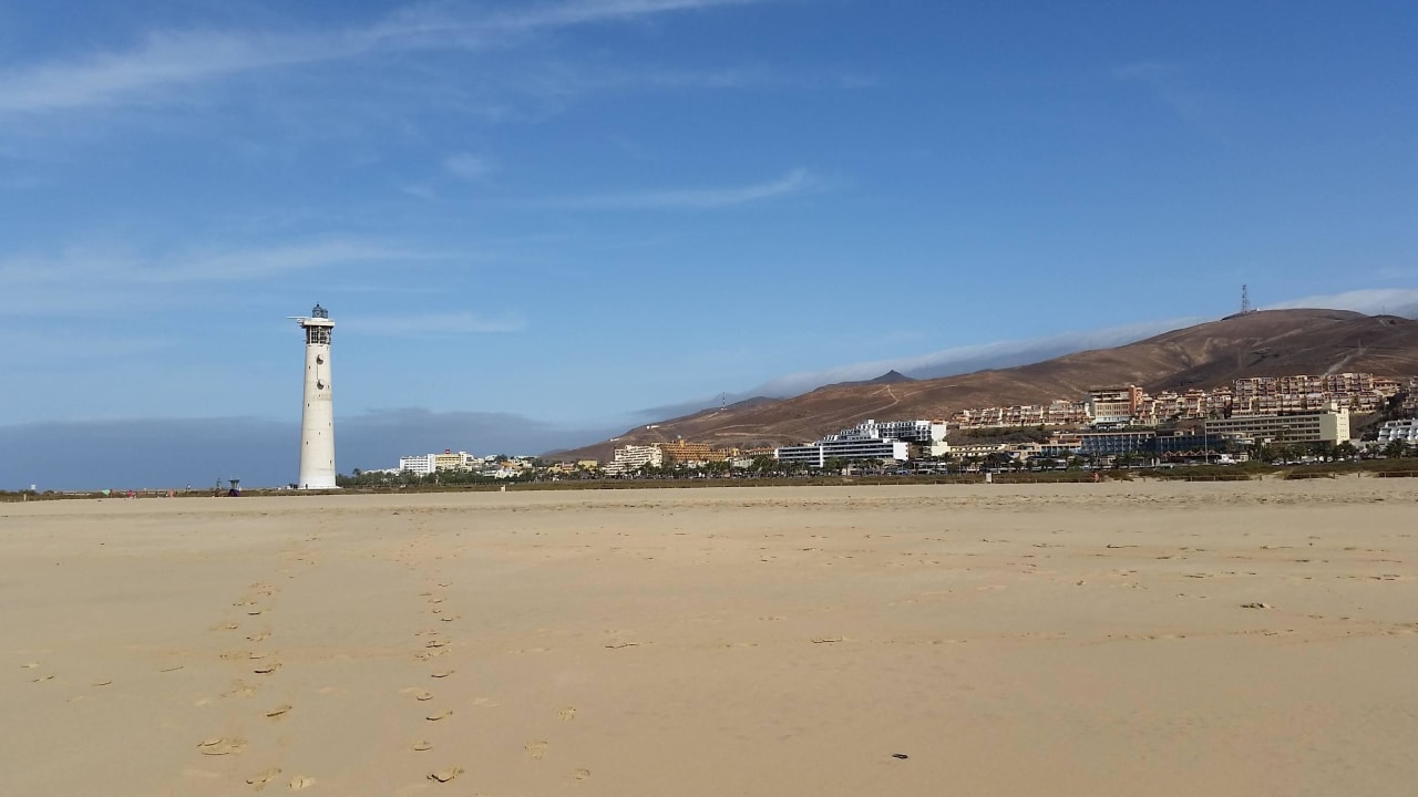 Mit Blick nach Süden nach Jandia Club Jandia Princess