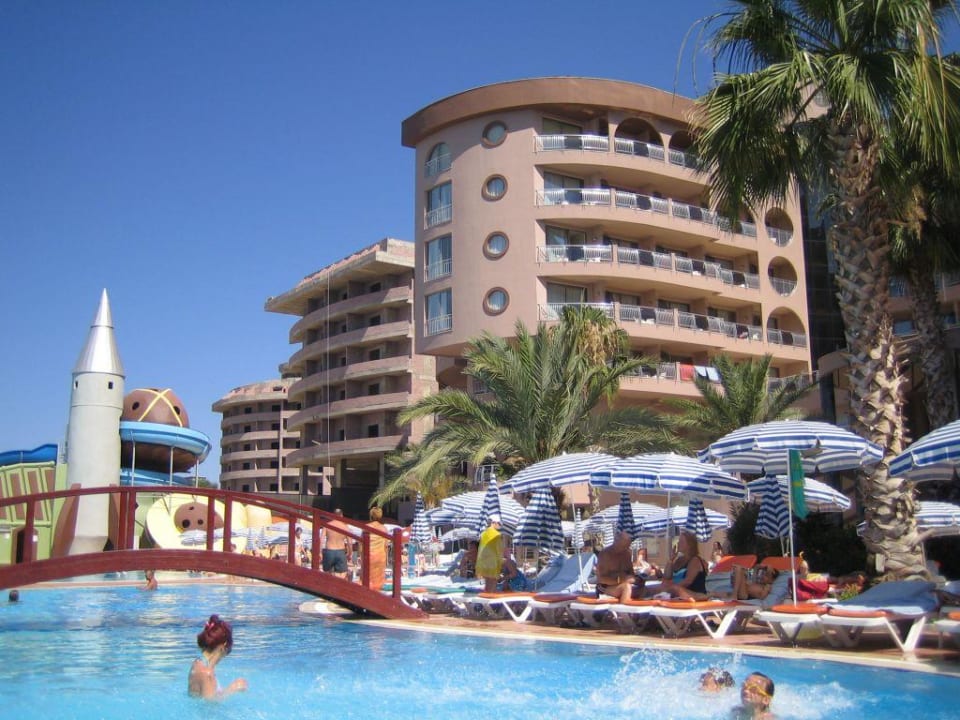 Blick von der Hotelbar Arycanda Kirman Premium