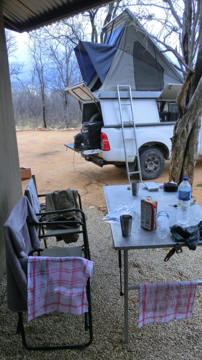 Terrasse Onguma Tamboti Campsite