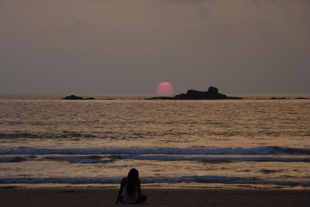 Zachód słońca Thaala Bentota