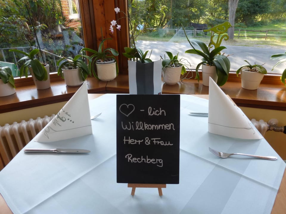 Schöner Empfang im Hotel Hotel Kiek In im Wiesengrund