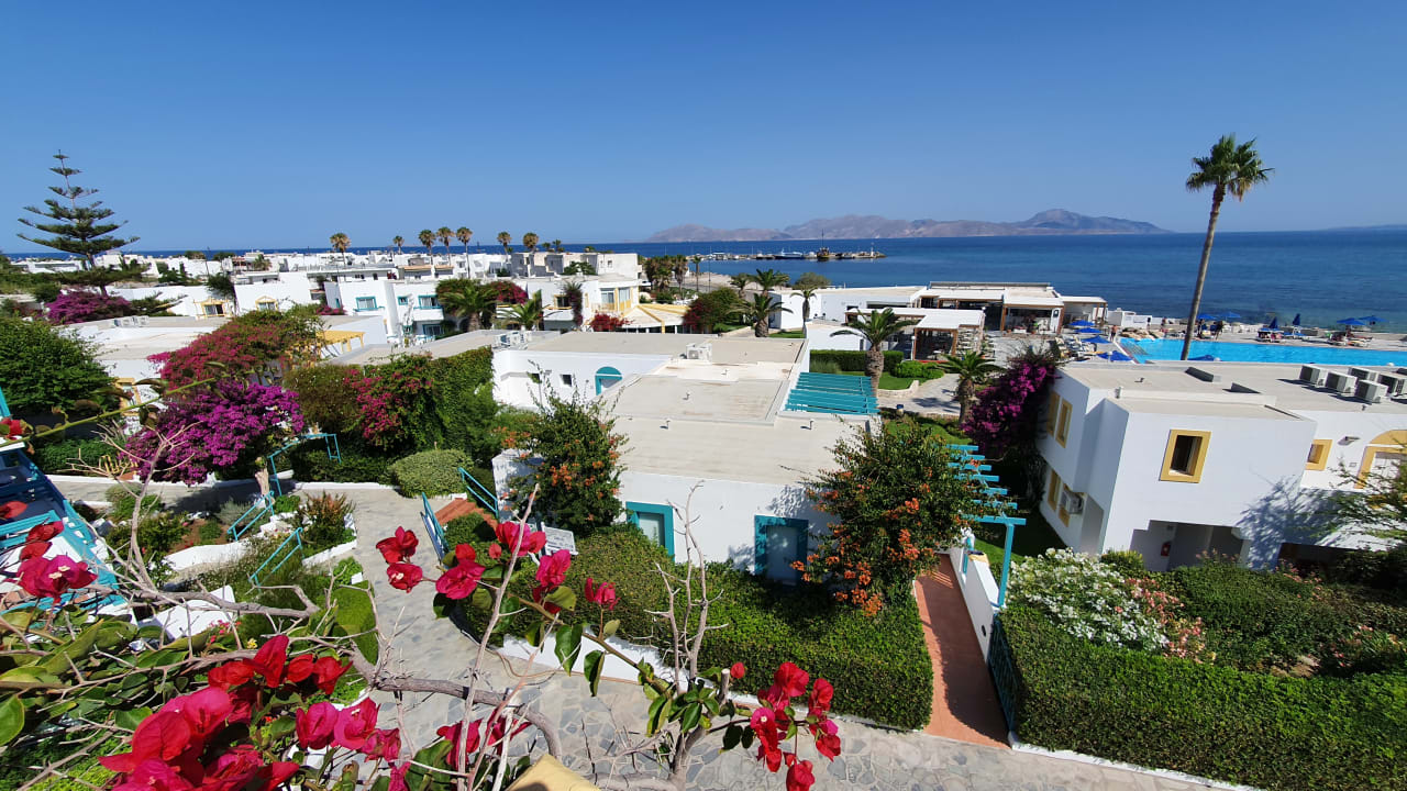 Ausblick Mastichari Bay Hotel