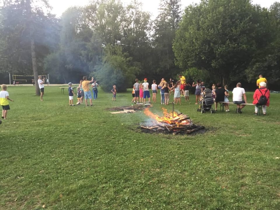 Lagerfeuer Feriendorf am Maltschacher See