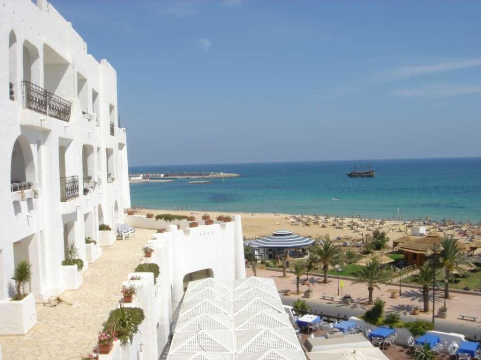 Aussicht vom Zimmer Hotel Yasmine Beach Resort