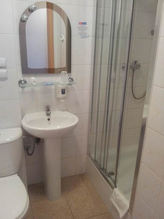 Łazienka w jedynce Dal Hotel