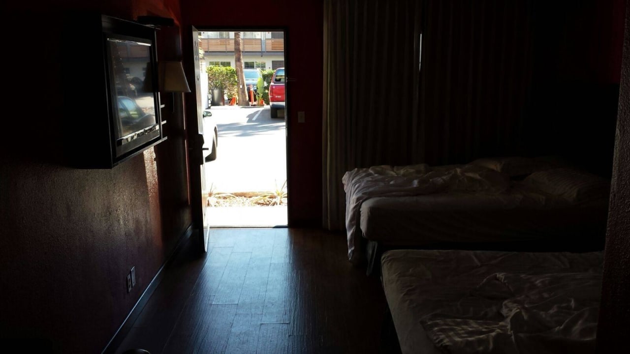 Dunkel bei Tag ohne Licht Hotel The Dixie Hollywood