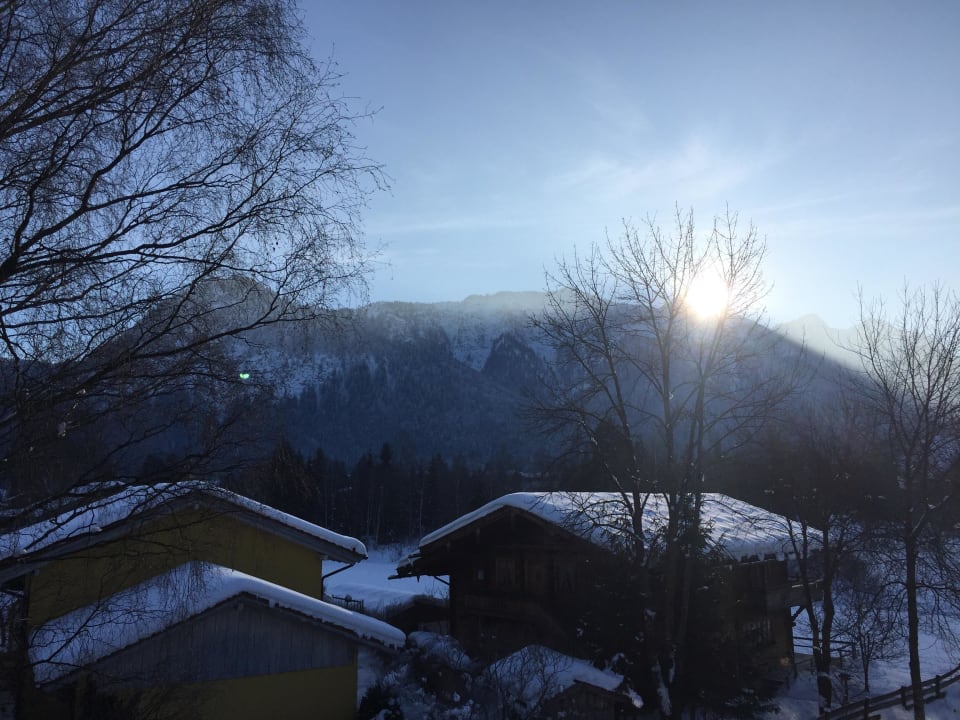 Blick vom Zimmer Hotel Ferienpark Alpina