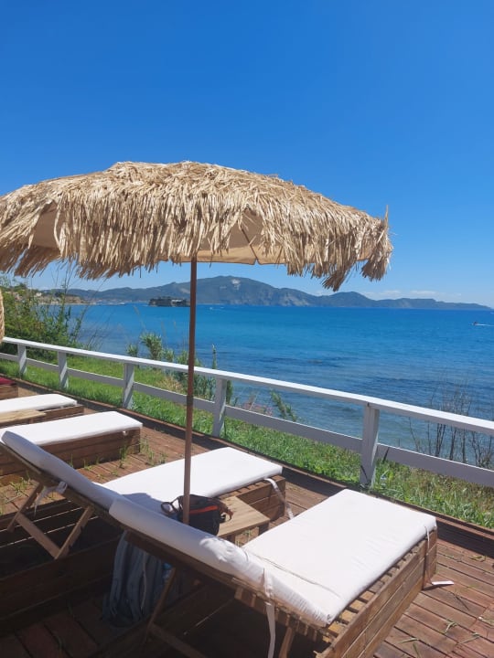 Ausblick Porto Koukla Beach