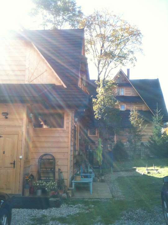  Widok z ogródka  Pensjonat Legenda Tatr