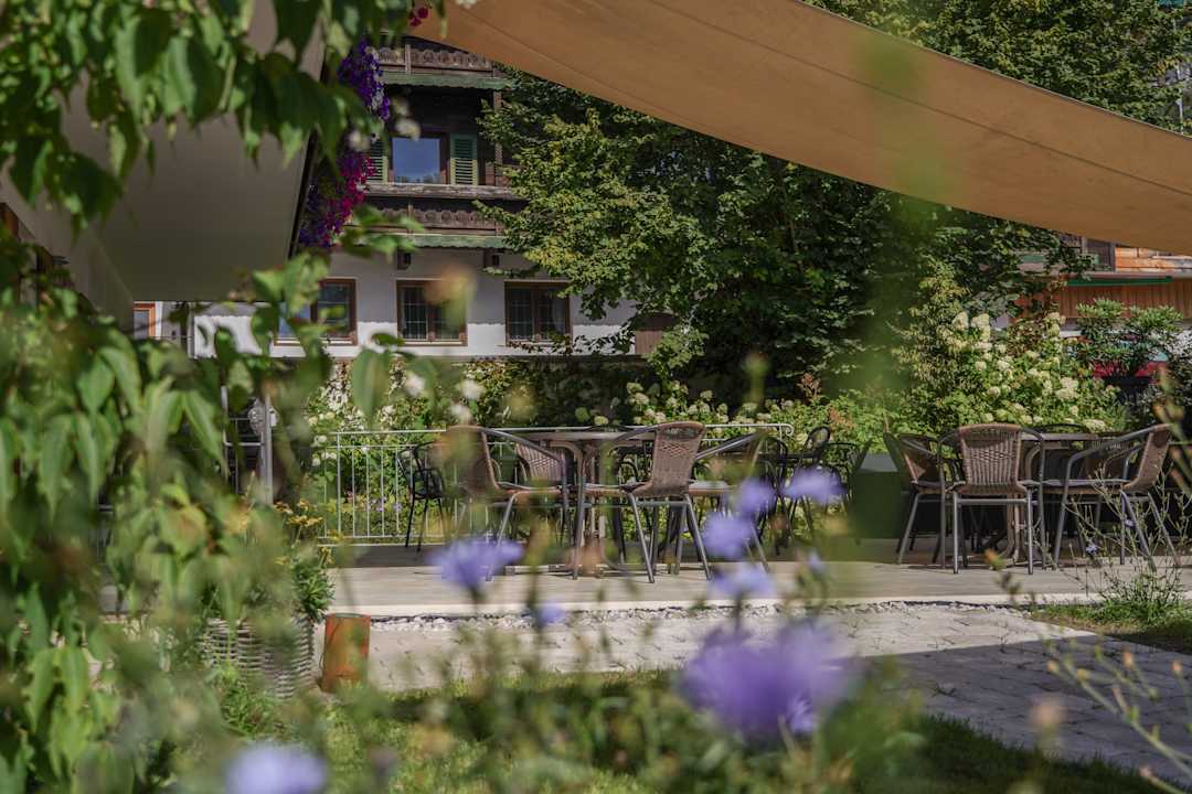 Gartenanlage Gästehaus beim Nuihausa