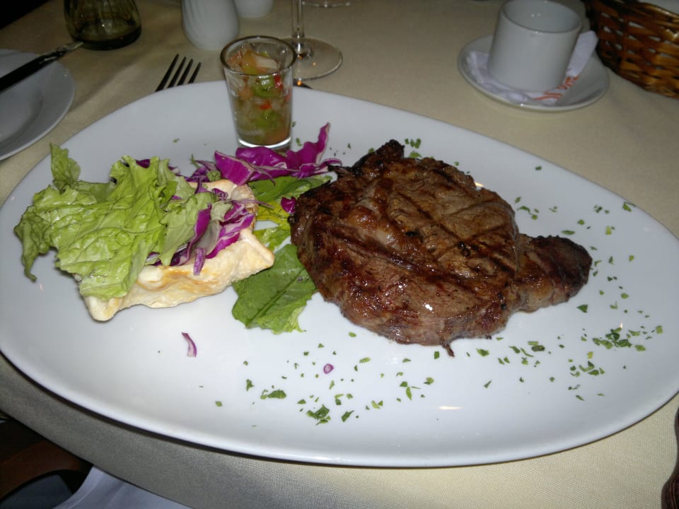 Sehr sehr leckeres Steak Gran Meliá Iguazú