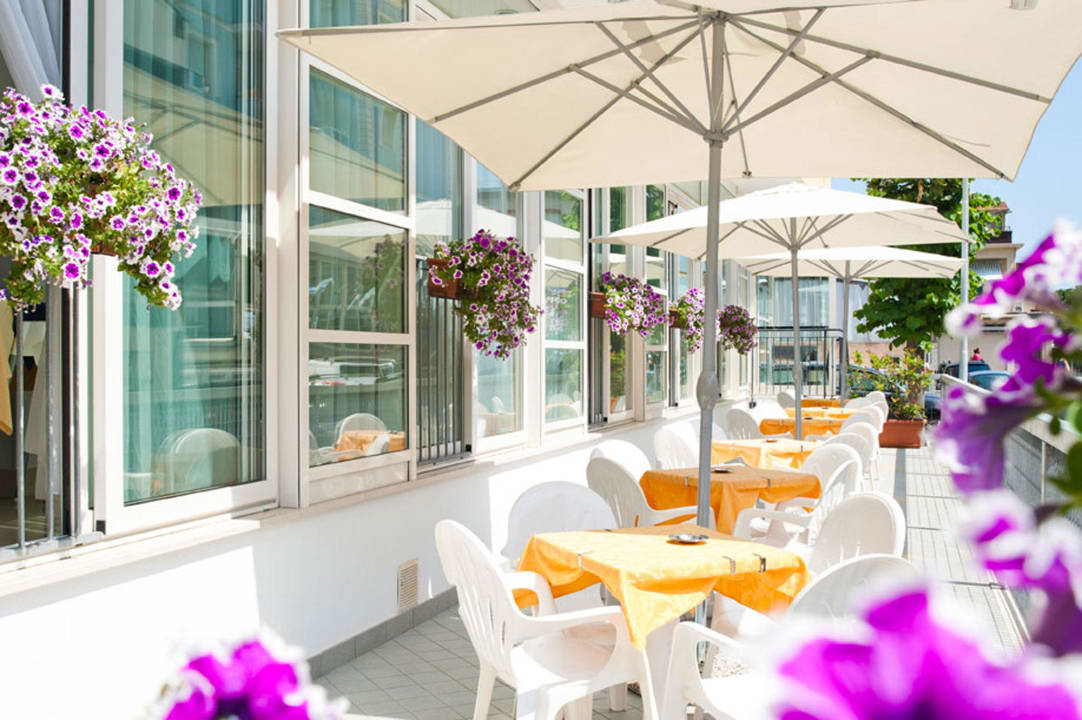Terrazza dell'Hotel Hotel Boom