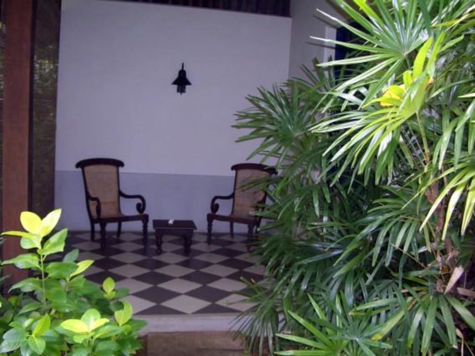 Bungalow Eingang Hotel Jetwing Tropical Villas