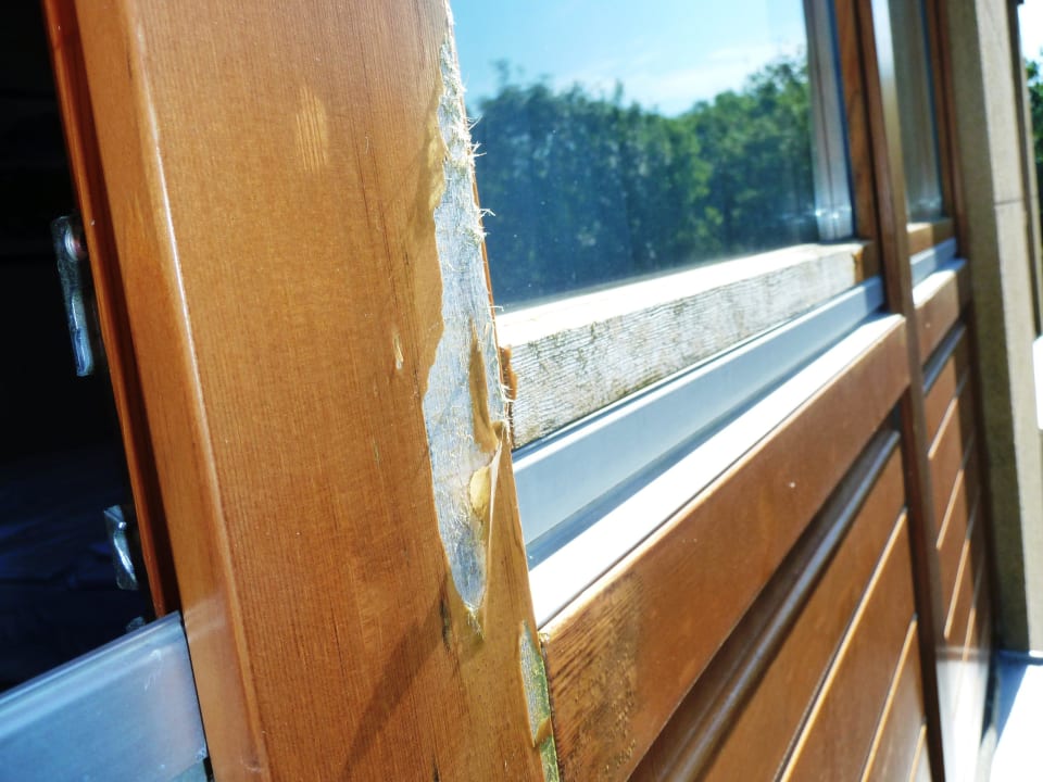 Gammelige Fenster Cliff Hotel Rügen