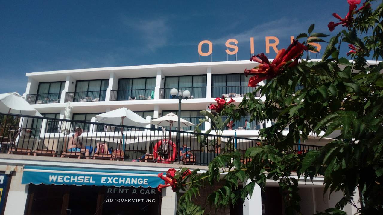 Außenansicht Hotel Osiris