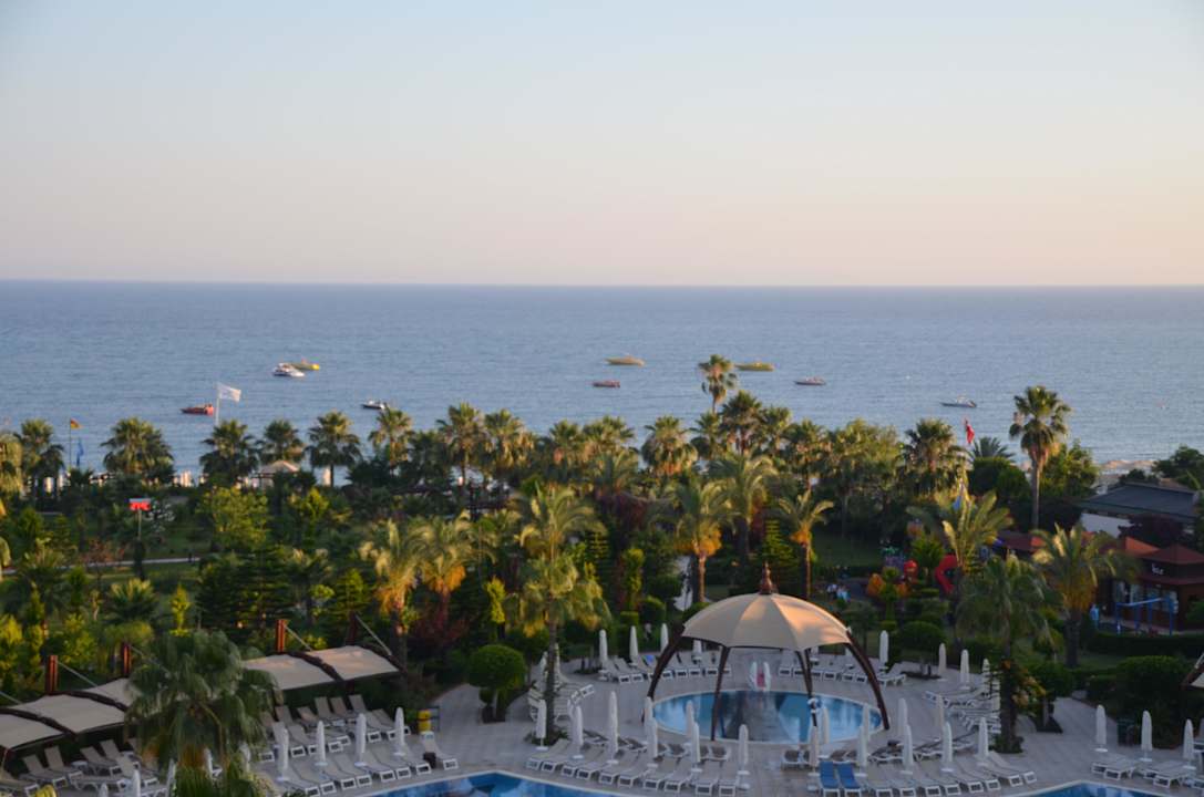 Ausblick aus unserem Hotelzimmer Saphir Resort & Spa