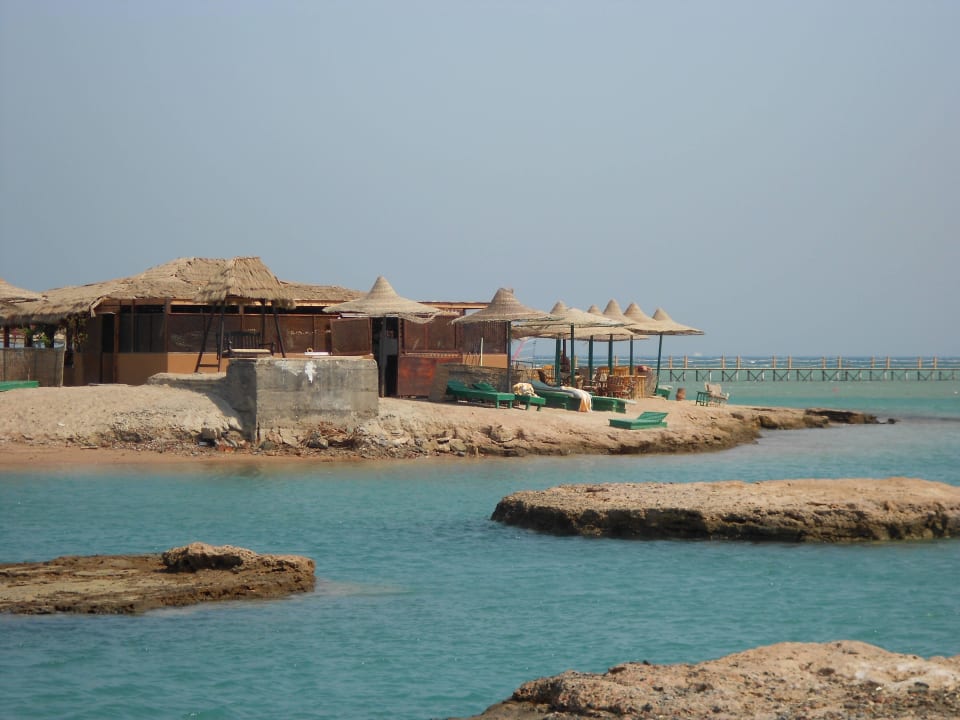 Panorama's beach bar/restaurent Panorama Bungalows Resort El Gouna