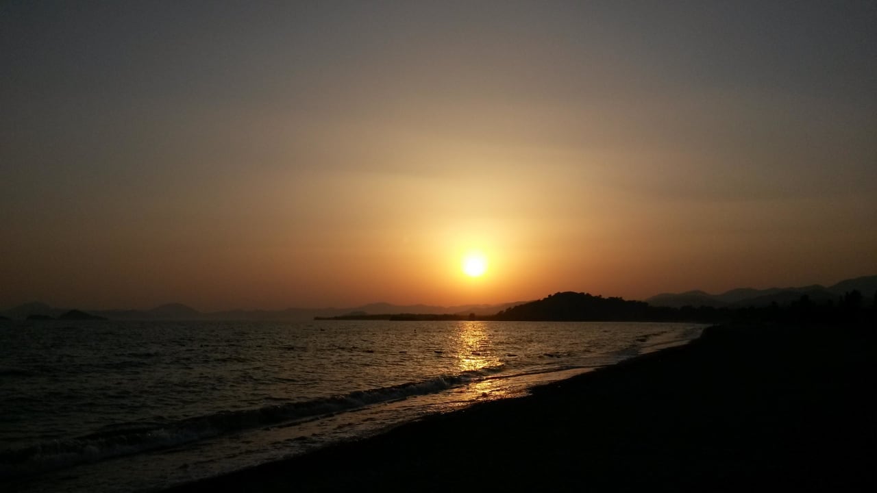 Sonnenuntergang Jiva Beach Resort