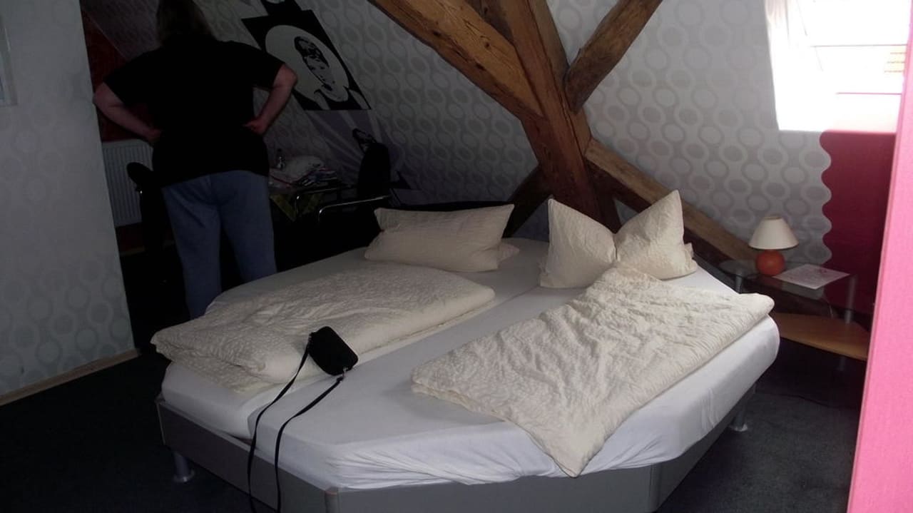 6 Ecken hat das Bett Landgasthof Rössle