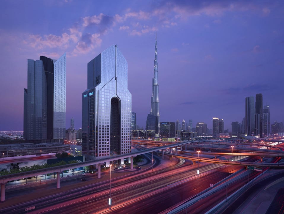Dusit Thani Dubai Facade Dusit Thani Dubai