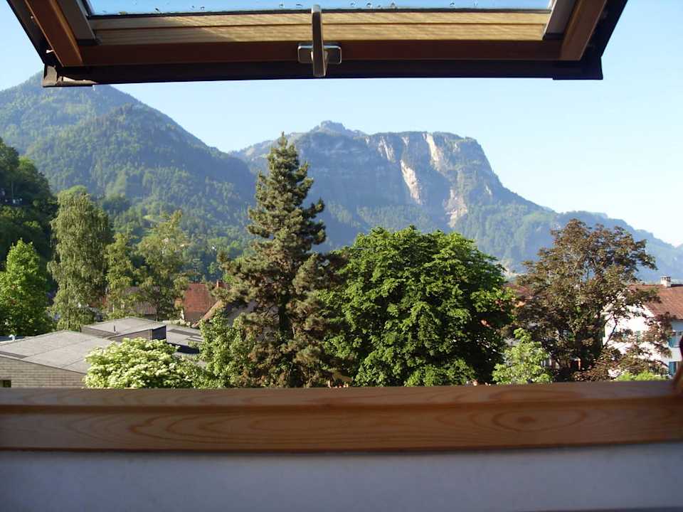 Zimmeraussicht Pension Zum Löwen